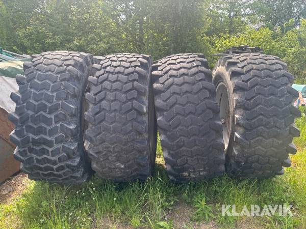Entreprenaddäck på fälg Trelleborg 620/60R34 5st
