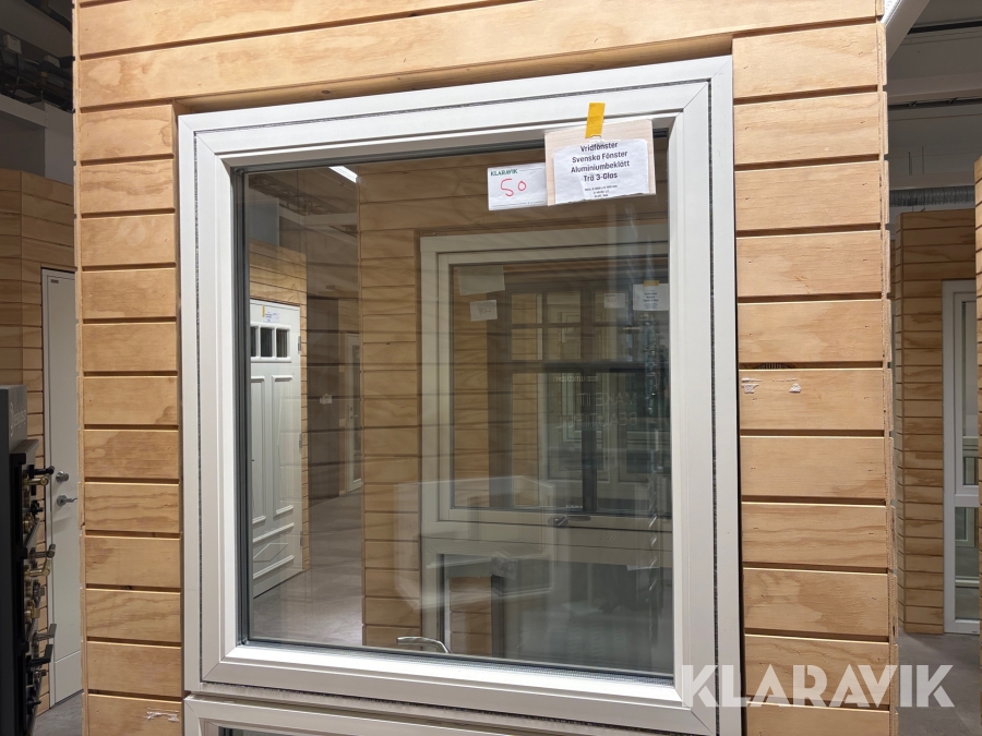Vridfönster Svenska Fönster Trä Alu beklätt 3-glas