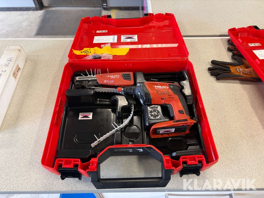 Gipsskruvdragare Hilti SD5000-A22 + SMD 57