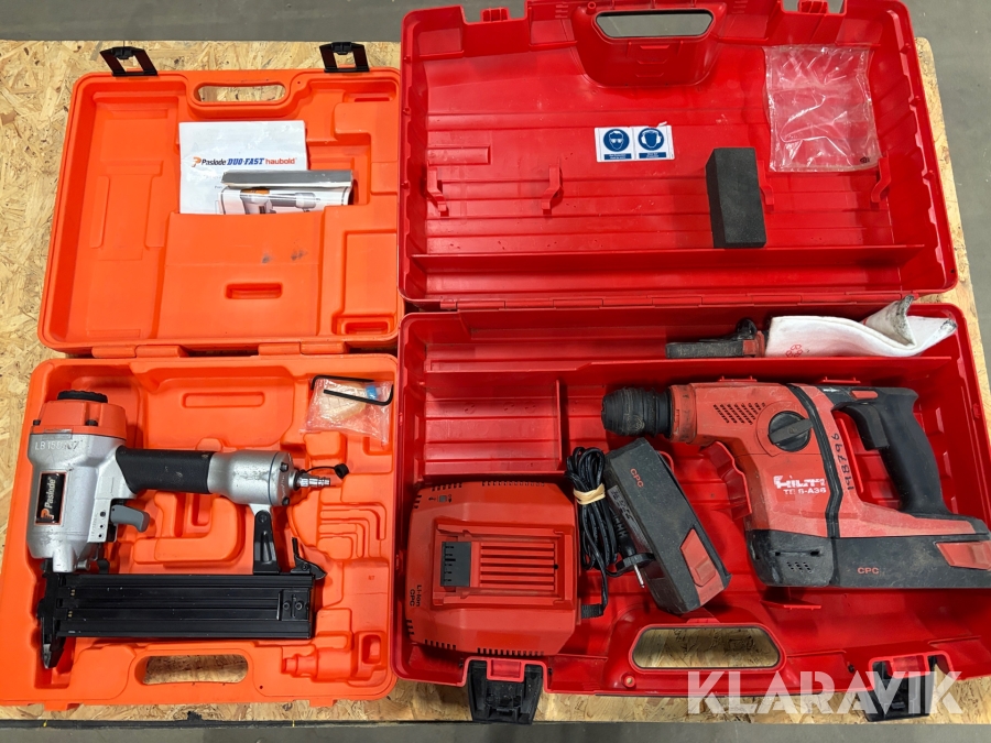 Kombihammare 1 st, Spikverktyg 1 st Hilti / Paslode TE 6A36 04 / FN 1650 C