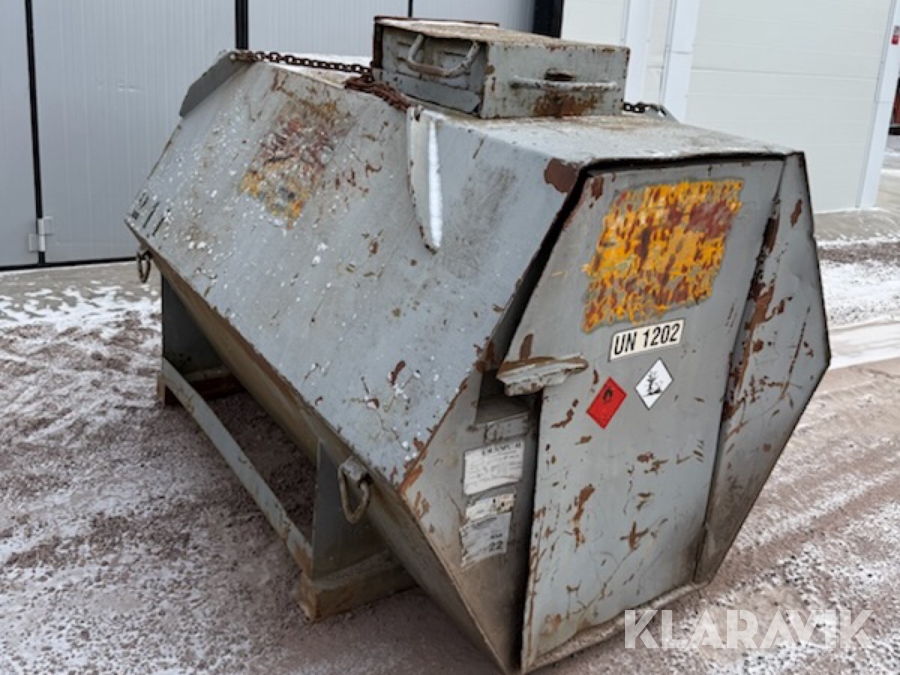 Dieseltank TJM DUMPER 1,5m3