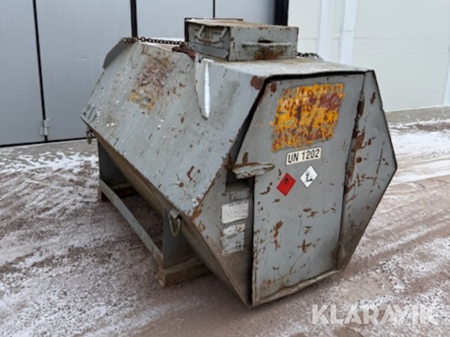 Dieseltank TJM DUMPER 1,5m3