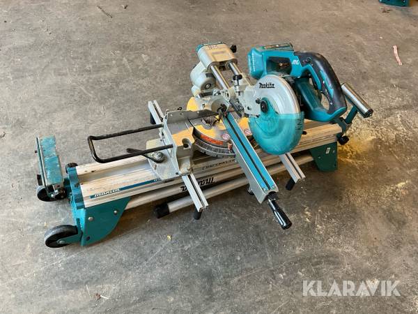 Kap- och gersåg Makita DLS714 med sågbord
