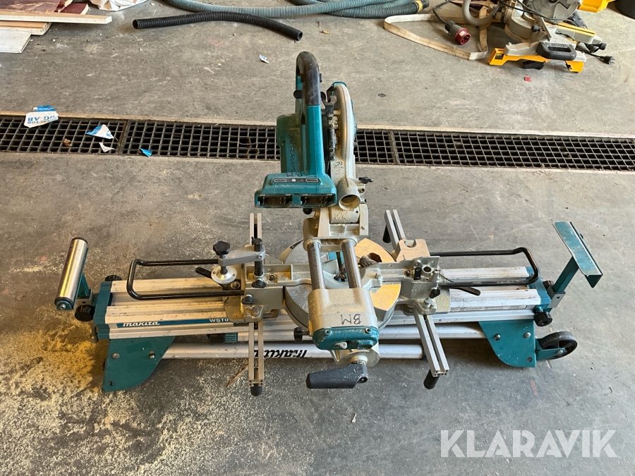 Kap- och gersåg Makita DLS714 med sågbord