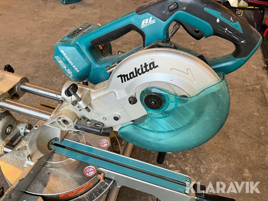 Kap- och gersåg Makita DLS714 med sågbord