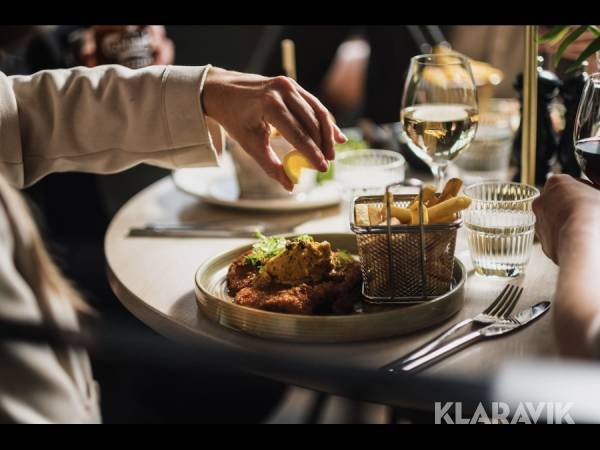 3-rätters middag för 4 pers på Brasseriet i Karlstad