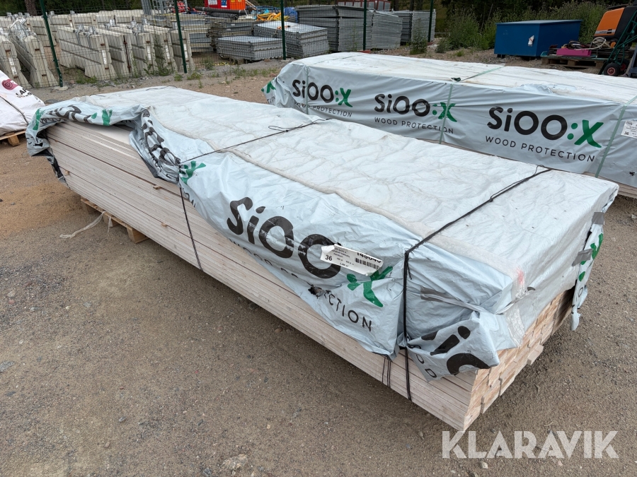 Kärntrall Furu SiOOX 28x120 3,6m längder 1 paket ca 680 löpmeter