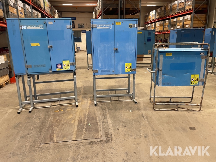 Huvudcentraler El-Björn ZFSF160, ZSF125, SF100 3st