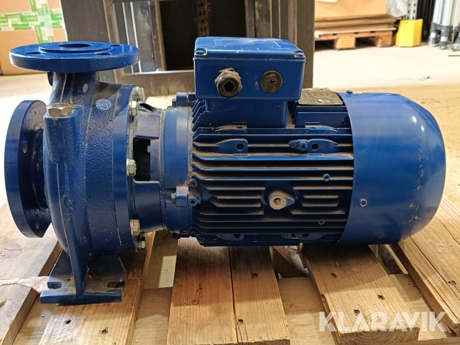 Centrifugalpump Lowara NSCE 40-160/55/p25vcs4 D154-165mm med 5,5kW elmotor