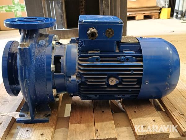 Centrifugalpump Lowara NSCE 40-160/55/p25vcs4 D154-165mm med 5,5kW elmotor