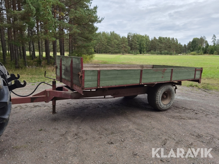 Tippkärra Bestorp Enkelaxlad