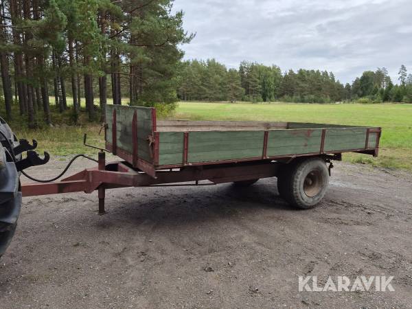 Tippkärra Bestorp Enkelaxlad