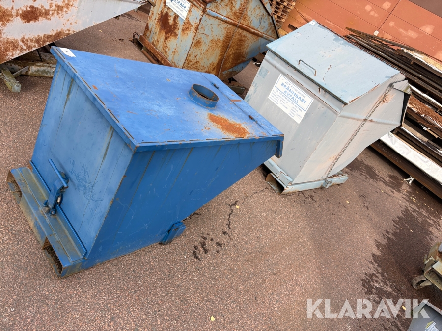 Tippcontainer 2 st