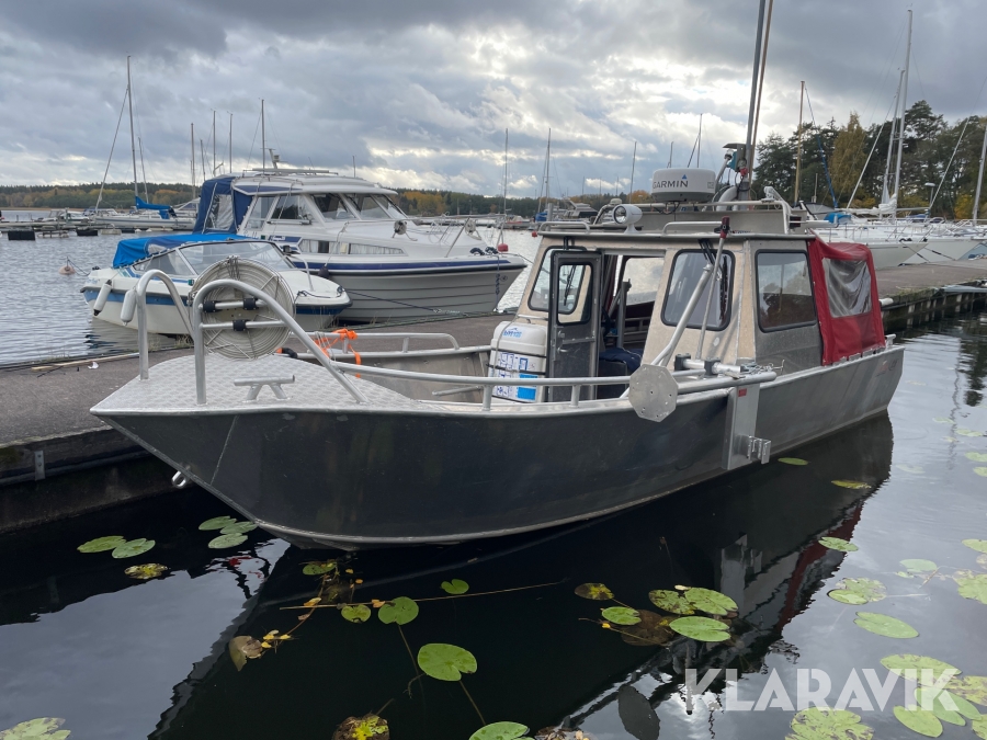 Aluminiumbåt Båtsman 21F med trailer