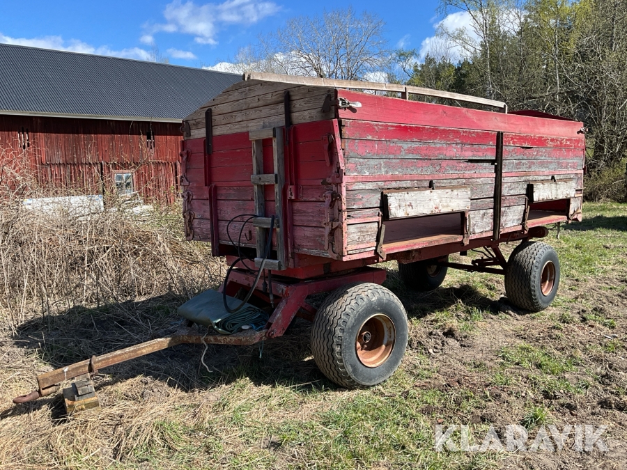 Spannmålsvagn 2-vägstipp