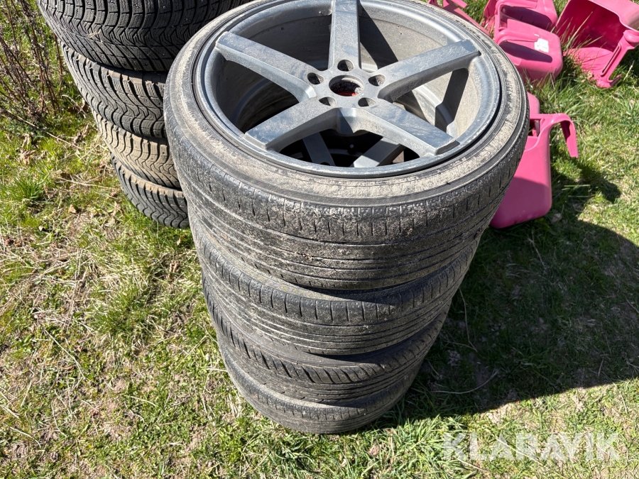 Sommardäck Yokohama 225/40R18 4st med fälg