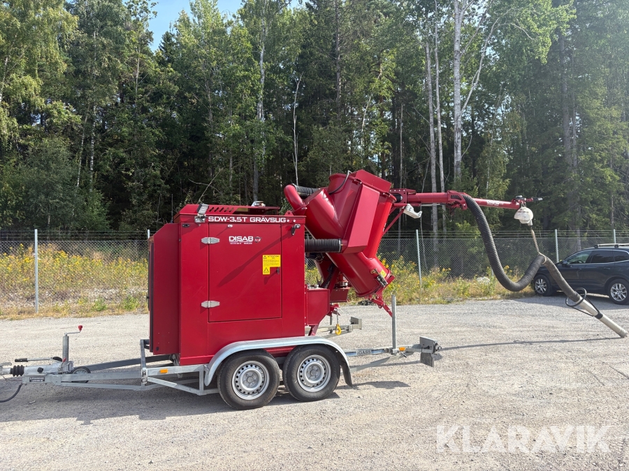 Grävsug Vakuumsug Disab SDW-3,5T