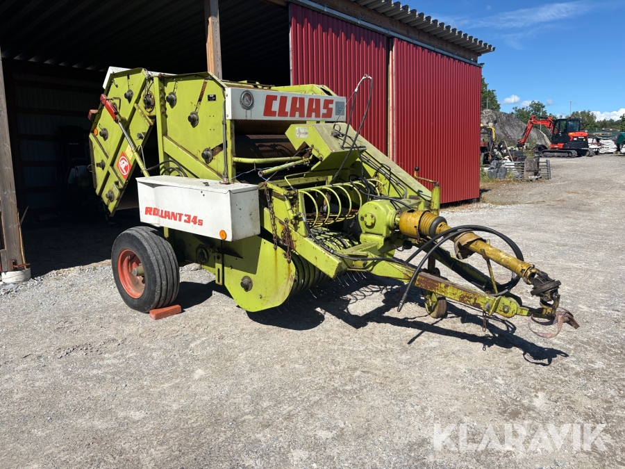 Rundbalspress Claas Rollant 34S