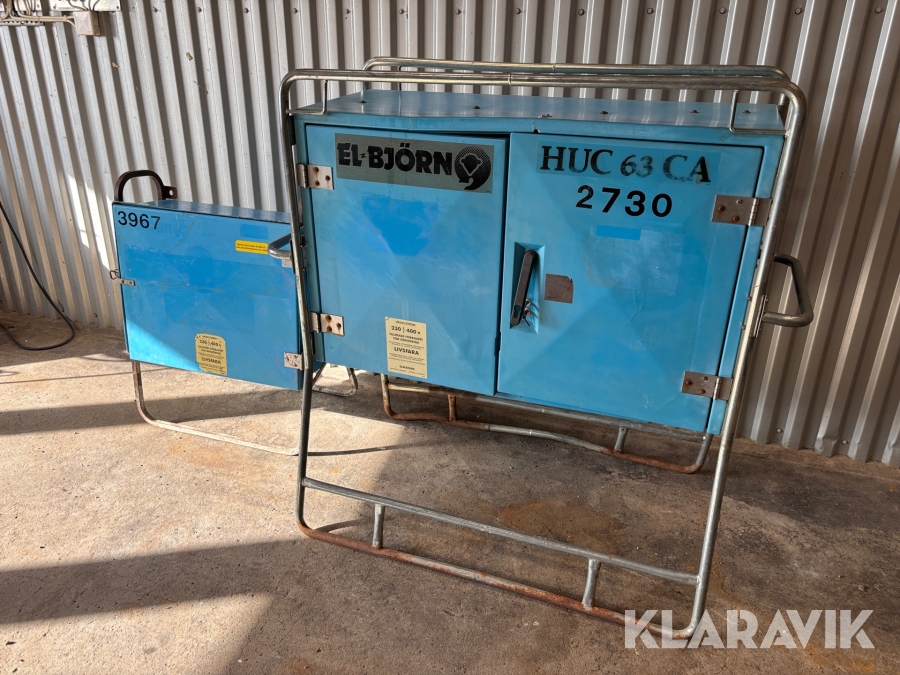 Huvudcentral och undercentral El-Björn