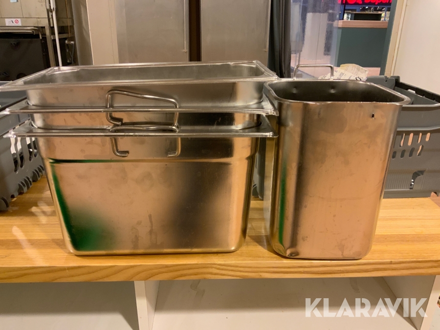 Rostfria matkärl 4 st