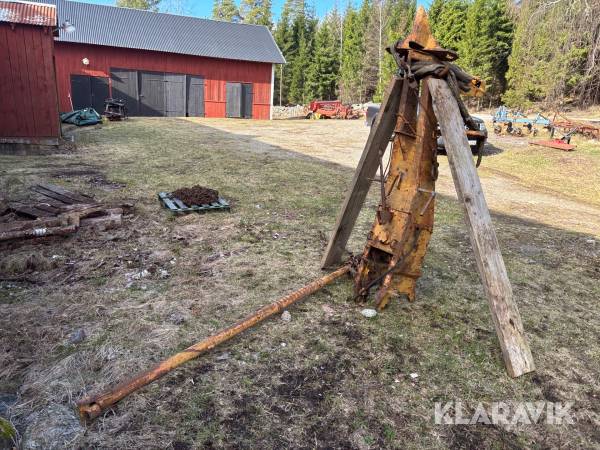 Kran till skogsmaskin Rottne