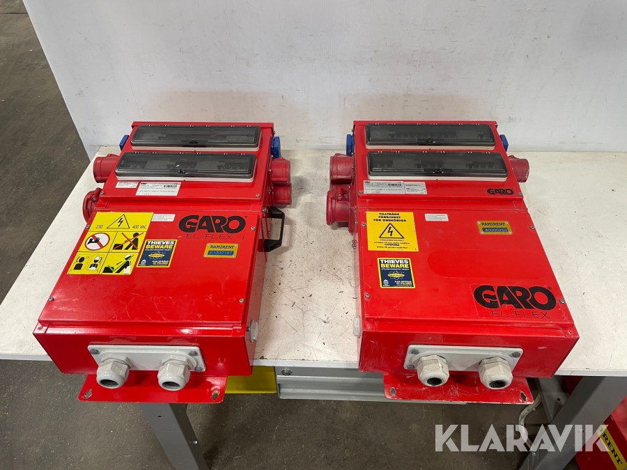 Trappcentraler 100A Garo U GTC100/01/13206-31