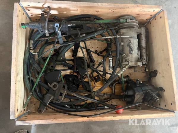 AC- kompressor, stag, reglage och ventilpaket till John Deere 4455