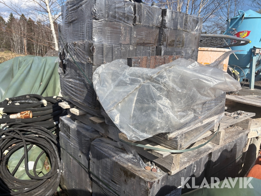 Tegel gråsten Matzen tegel 6st tegel pallar