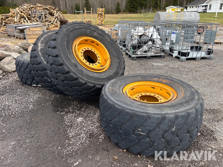Däck & fälg Michelin XLD L3 600/65R25