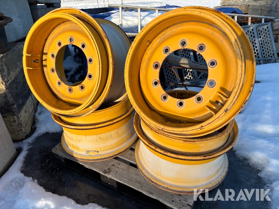 Fälgar Volvo L60H 4 st