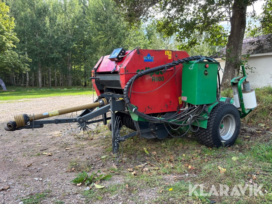 Rundbalspress Trejon Rollpac R600 Combi