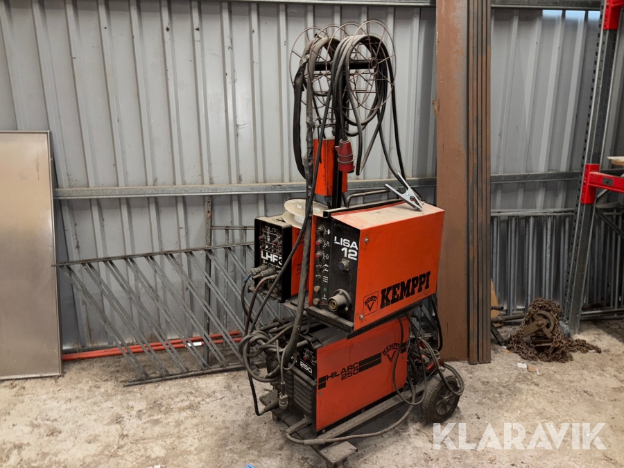 Mig/Tig svets Kemppi Hilarc 250/LHF3/Lisa-12