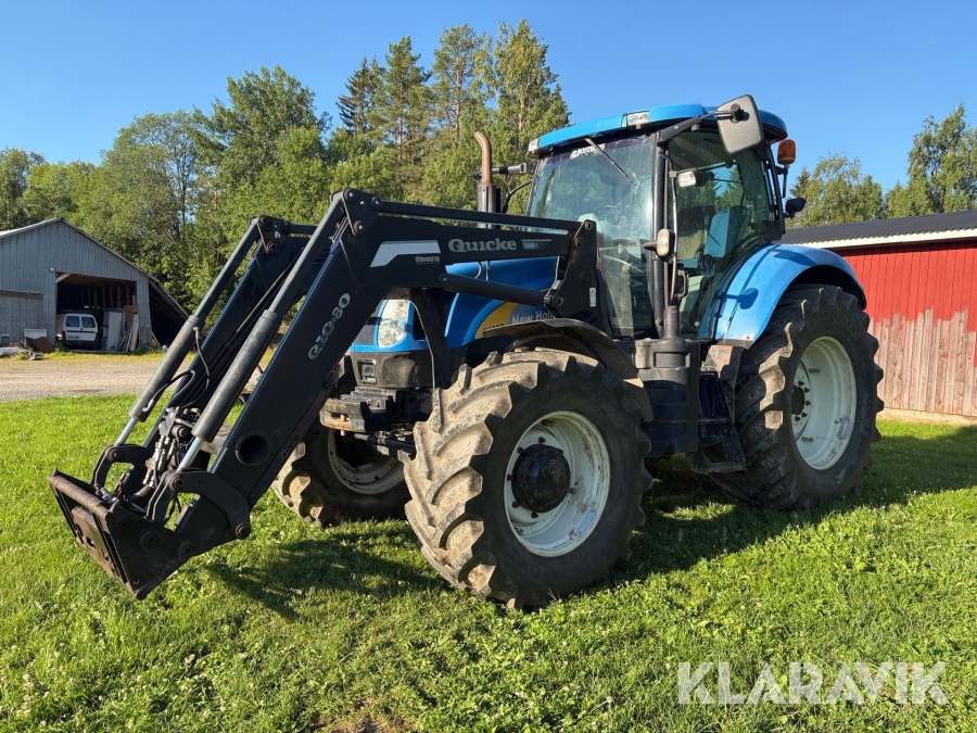 Traktor New Holland T6080 med lastare