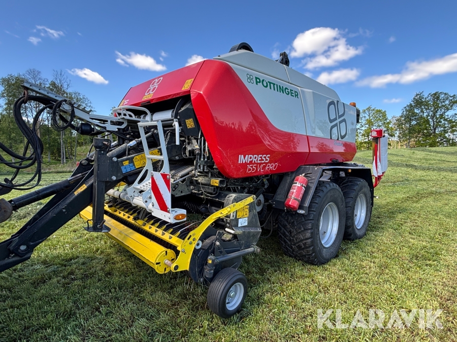Rundbalspress Pöttinger Impress 155 VC Pro