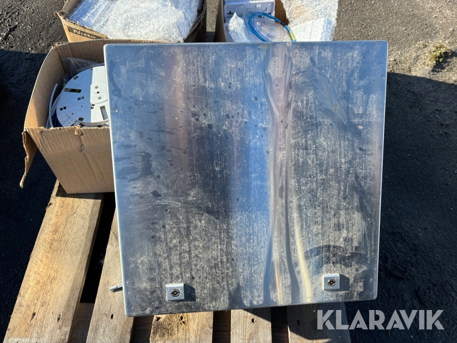 Fiber & elskåp rostfritt