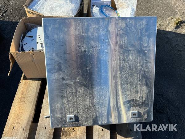 Fiber & elskåp rostfritt