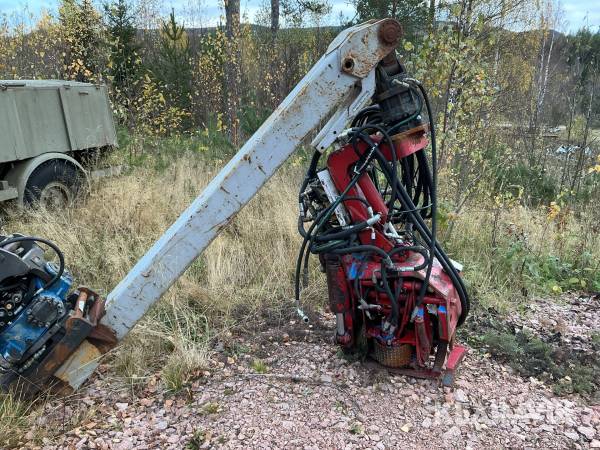 Skördaraggregat med klipp och lyftarm S45