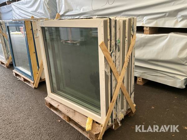 Plastfönster 6st