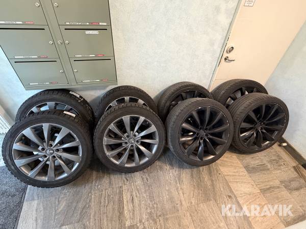 Kompletta uppsättningar hjul  Sommar & Vinter