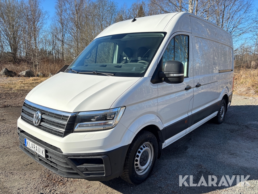 Skåpbil Volkswagen Crafter med bakgavellyft