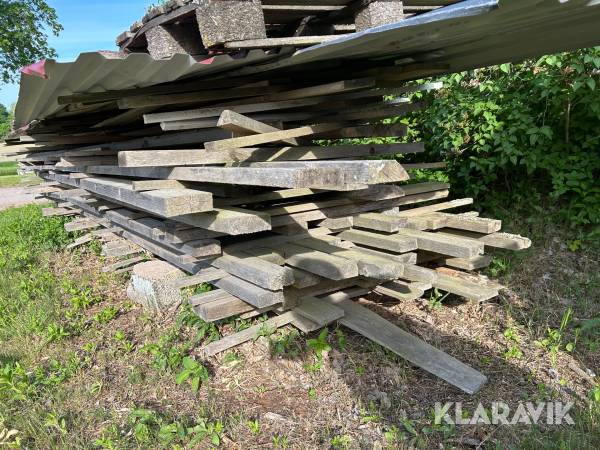 Sågat virke ca 60st