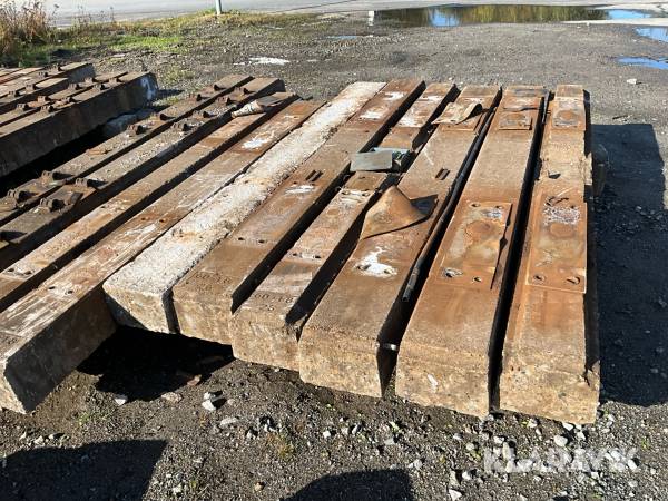 Järnvägsslipers i betong 12 st