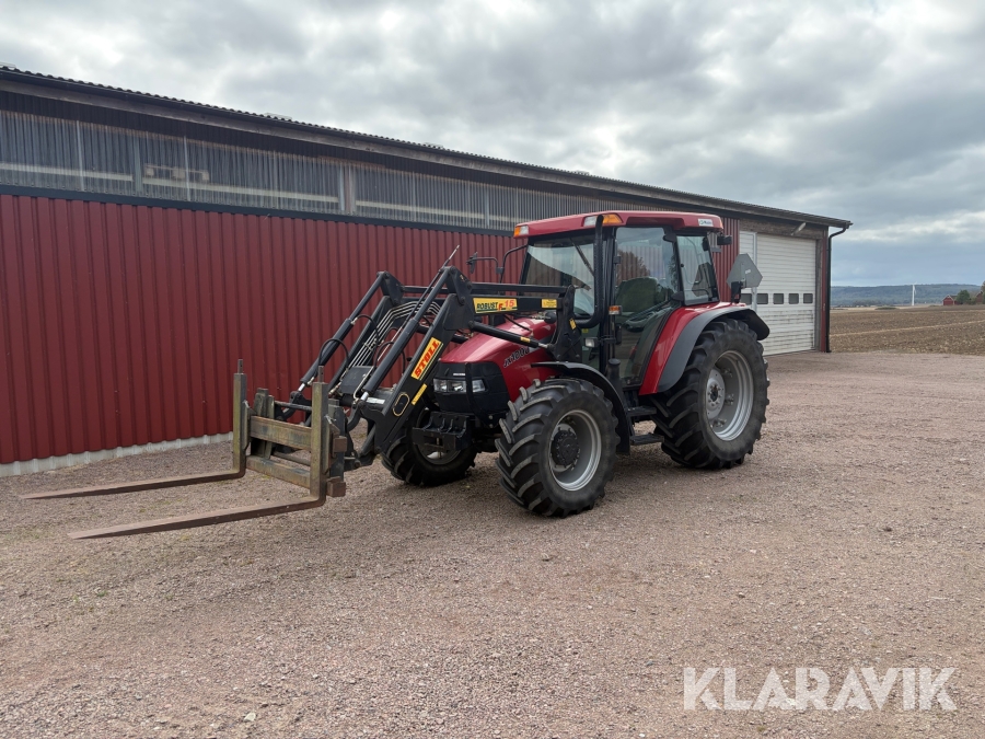 Traktor Case IH JX100U med frontlastare