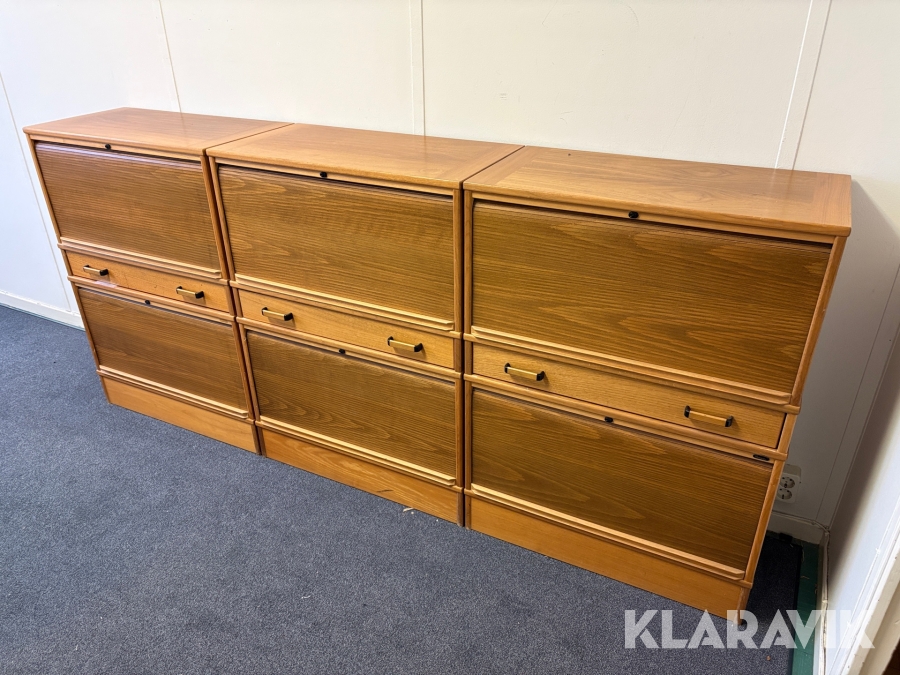 Jalusiskåp Kinnarps 3st