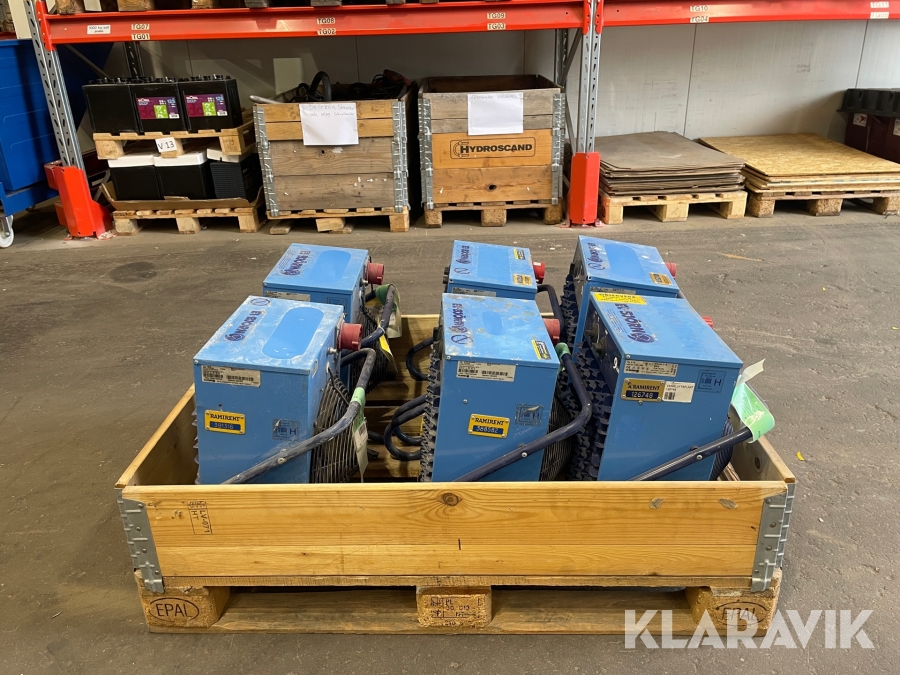 Varmluftsfläktar El-Björn VF 9B