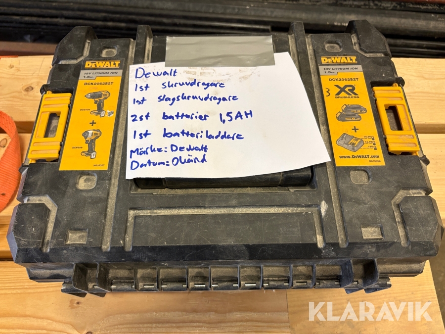 Skruvdragare & Slagskruvdragare Dewalt DCD709 & DCF809