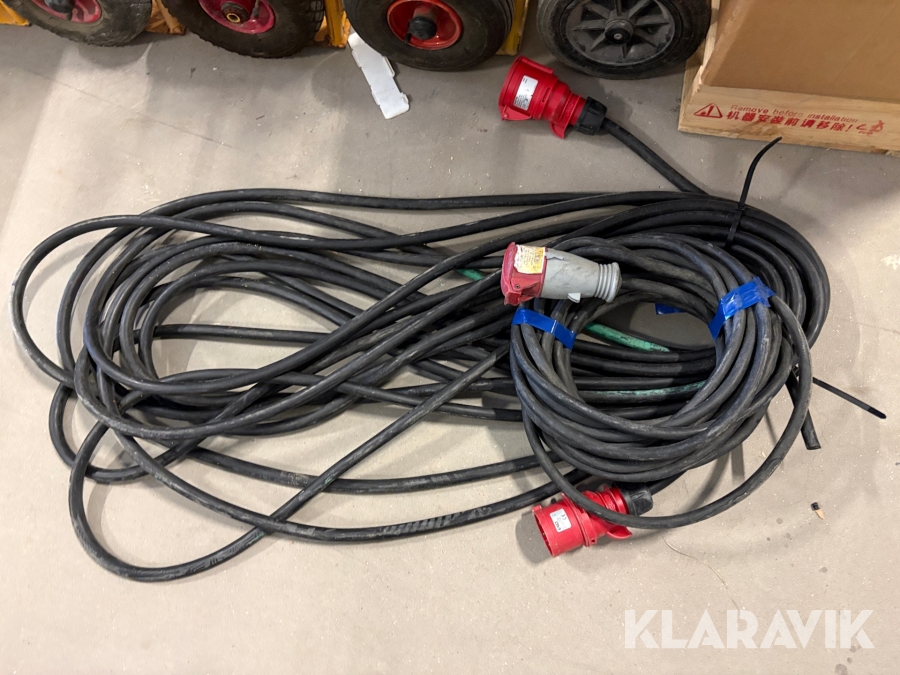 Skarvkabel 3 fas 16A 20M