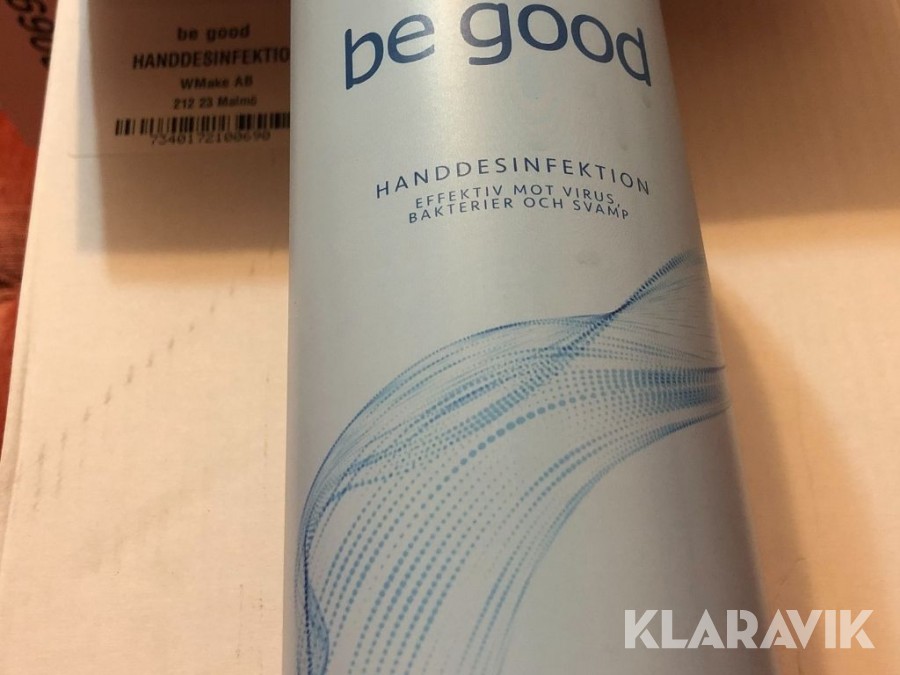 Handdesinfektion Prebona ca 1550 flaskor