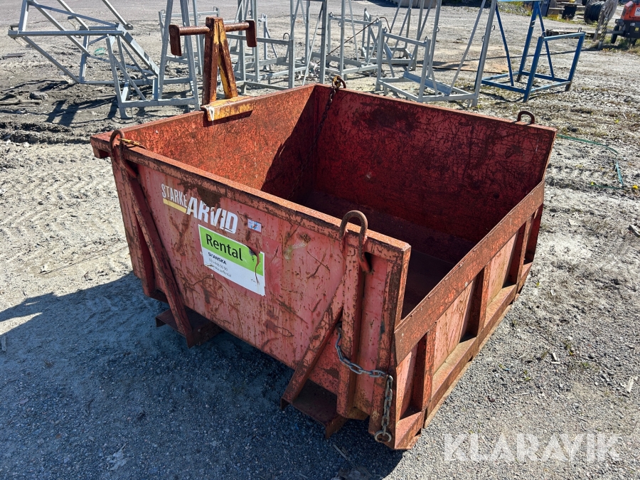 Materialbask Starke Arvid kedjetömmande med kroktorn