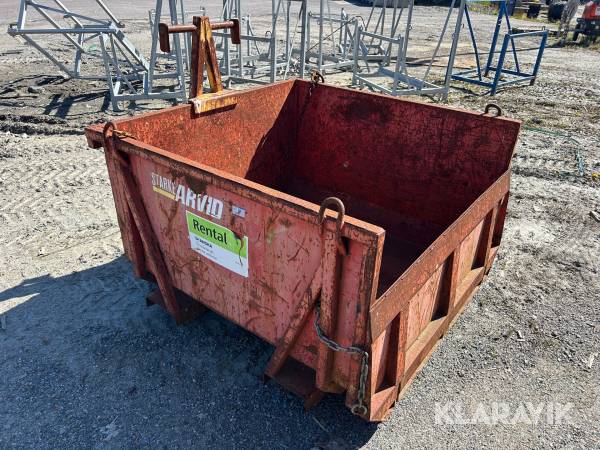 Materialbask Starke Arvid kedjetömmande med kroktorn